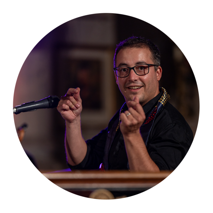 Thomas, pianiste, membre du groupe Gospel 4 Freedom