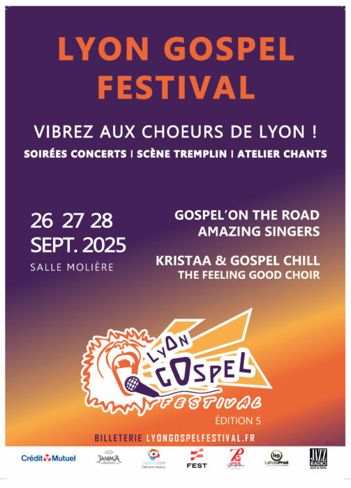 Affiche Lyon Gospel Festival 2025