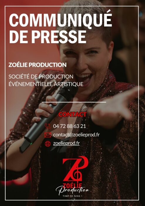 Communiqué de presse de Zoélie Production