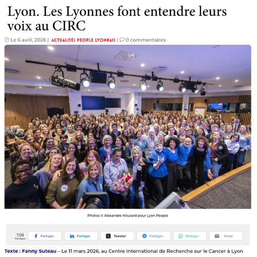 Article lyon people, les lyonnes avec gospel 4 freedom