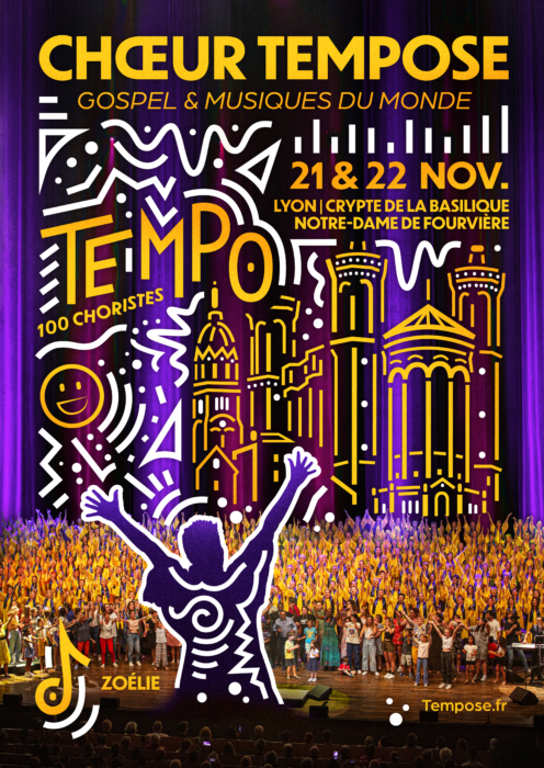 Affiche replay de fourvière spectacle tempo