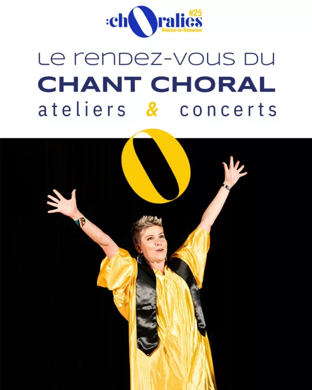 [STAGE D'ÉTÉ]
Cet été, retrouvez Zoélie & Thomas sous le soleil de Provence au Festival Choralies Vaison la Romaine ! 😎

Le défi relevé par notre duo artistique❓
🎶 Entraîner un joyeux chœur éphémère et chanter sur scène devant tous les festivaliers ! 

📆 Du 30 juillet au 7 août 2025
📍 À Vaison-la-Romaine (84)
☀ Atelier "Let it shine, let it shine, let it Shine" 
🎤 Sélection de chants gospel incontournables 
💡 Pédagogie interactive, accessible à tous

➡ Informations & Inscriptions sur le site choralies.fr

➡ Retrouvez tous les événements Zoélie Production dans notre agenda :
zoelieprod.fr (voir en bio)

A savoir❗
🎊 Le Festival Choralies rassemble en 1 semaine plus de 14000 choristes, chefs de chœur, musiciens et spectateurs, passionnés de chant choral. Au programme : une 40aine d'ateliers autour du chant choral et de nombreux concerts.

@choralies.festival | @tomrolin_piano 

Nous vous attendons nombreux ! 😃

#zoelieproduction #chorale #choralconcert #choralsinging #choralmusic #choral #choralies2025 #choralies #chantchoral #festivalchantchoral #choir #masschoir #gospel